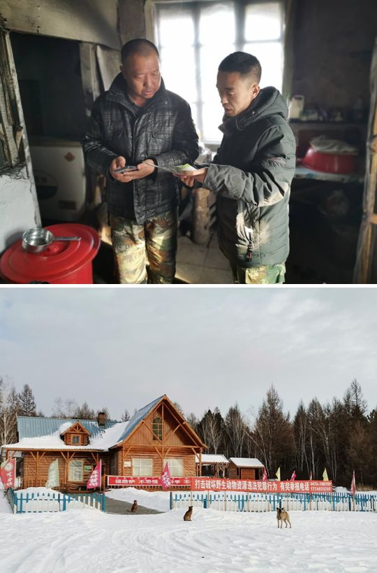 图里河林业局开展野生动物保护巡山检查工作