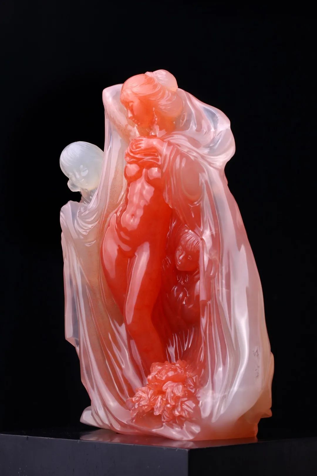 《贵妃出浴》|老挝石|林飞作品