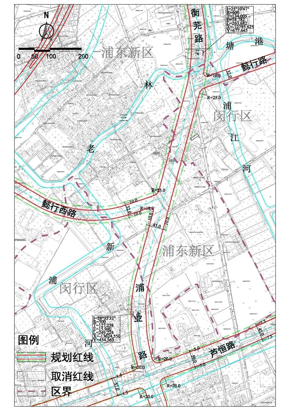 浦业路二期规划图图片