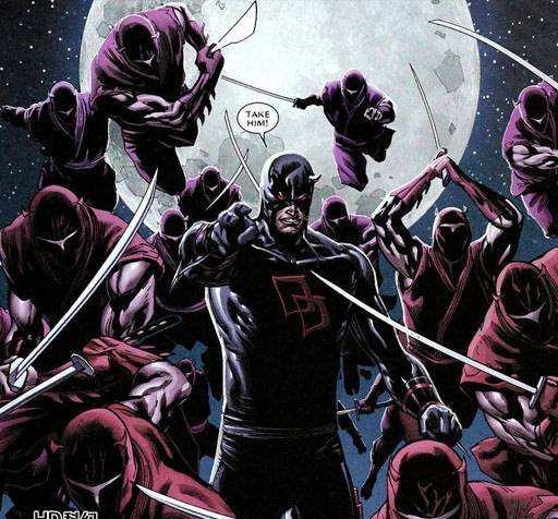 漫威宇宙中的黑暗组织"手合会",起源于日本被夜魔侠降服