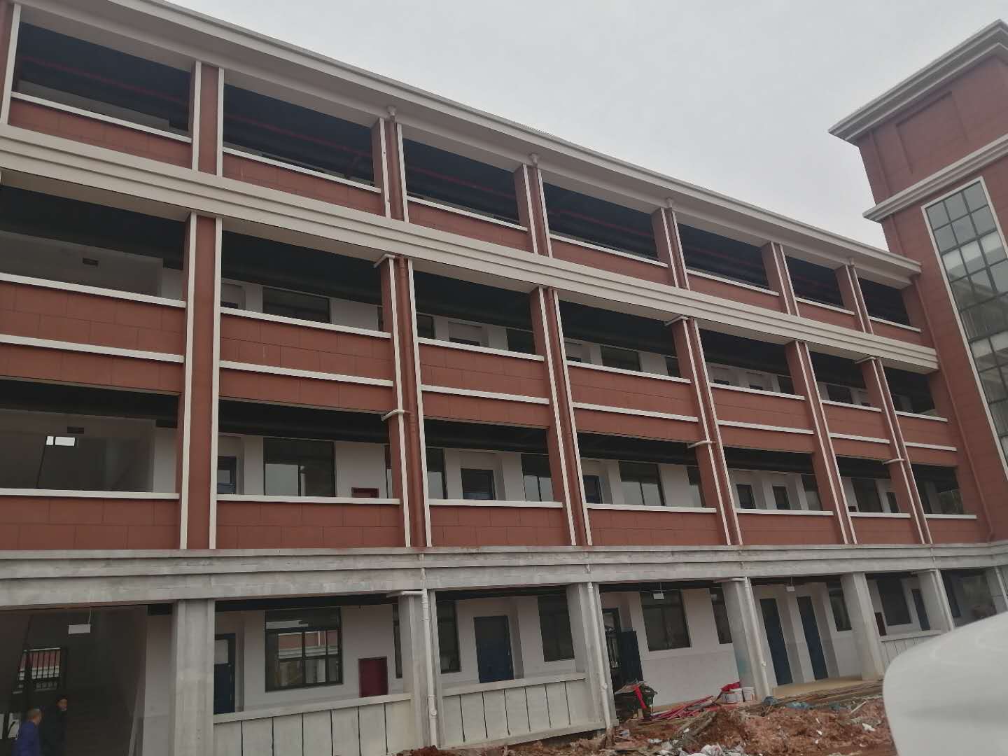 柴桑区城门中心小学新校园进展如何?一起来看看!