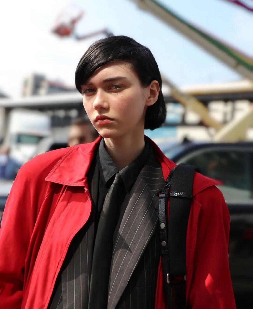 看看16岁的俄罗斯厌世脸模特sofia steinberg交的满分答卷