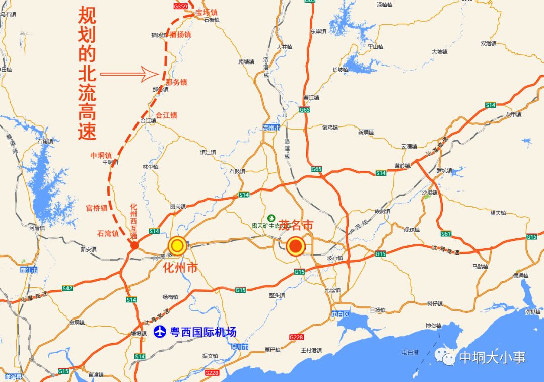 重磅化州这个镇要建高速双向四车道直通市区是你镇吗