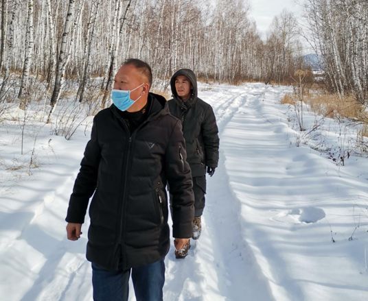 图里河林业局开展野生动物保护巡山检查工作