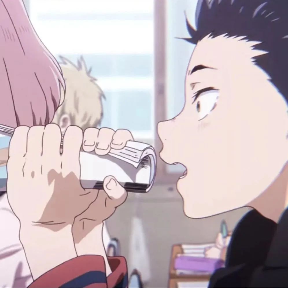 优质动漫情侣头像告诉桃花不必开了我等的人来了