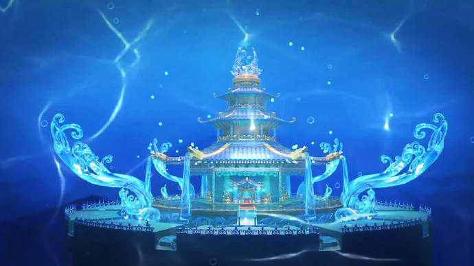 要说冰公主的冰晶宫是叶罗丽仙境的绝世美景,那么能够与其成为当代双