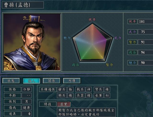 三国志11:血色衣冠中超实用的5大三国武将,个个都胜过原版!