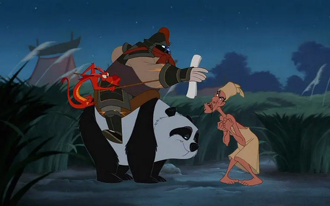 原创是时候重温1998年迪士尼动画片花木兰了当年看了好多遍