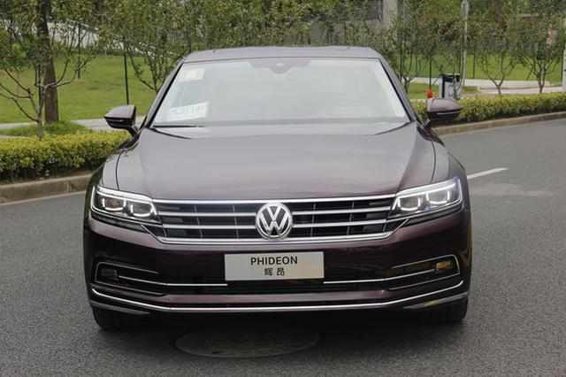 辉昂的外观典型的大众风格