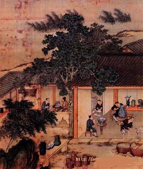 窑神唐英及其陶冶图