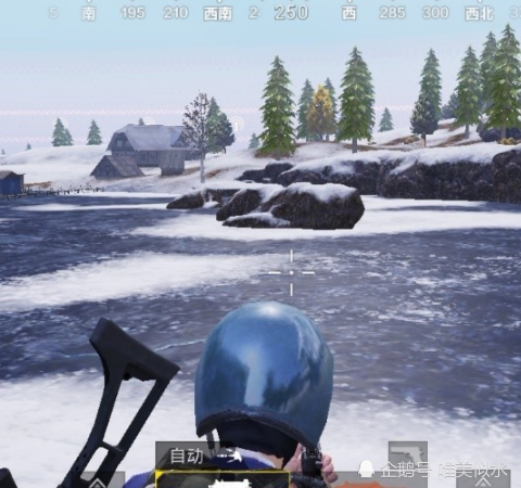 和平精英雪地最佳打野点是哪人少物资多就怕你不知道