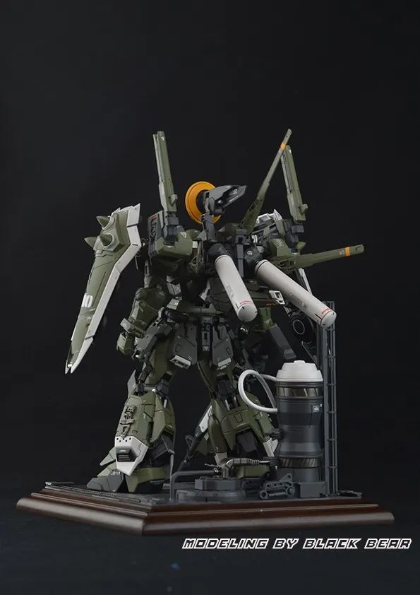 涂装细节好评炮击型扎古勇士改造战斗力up