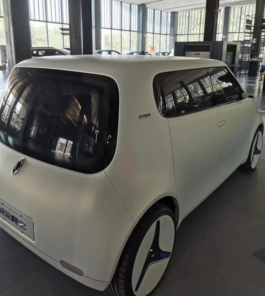 欧拉r2实车已到店展示上市应为期不远