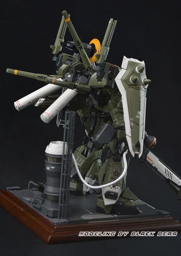 涂装细节好评炮击型扎古勇士改造战斗力up