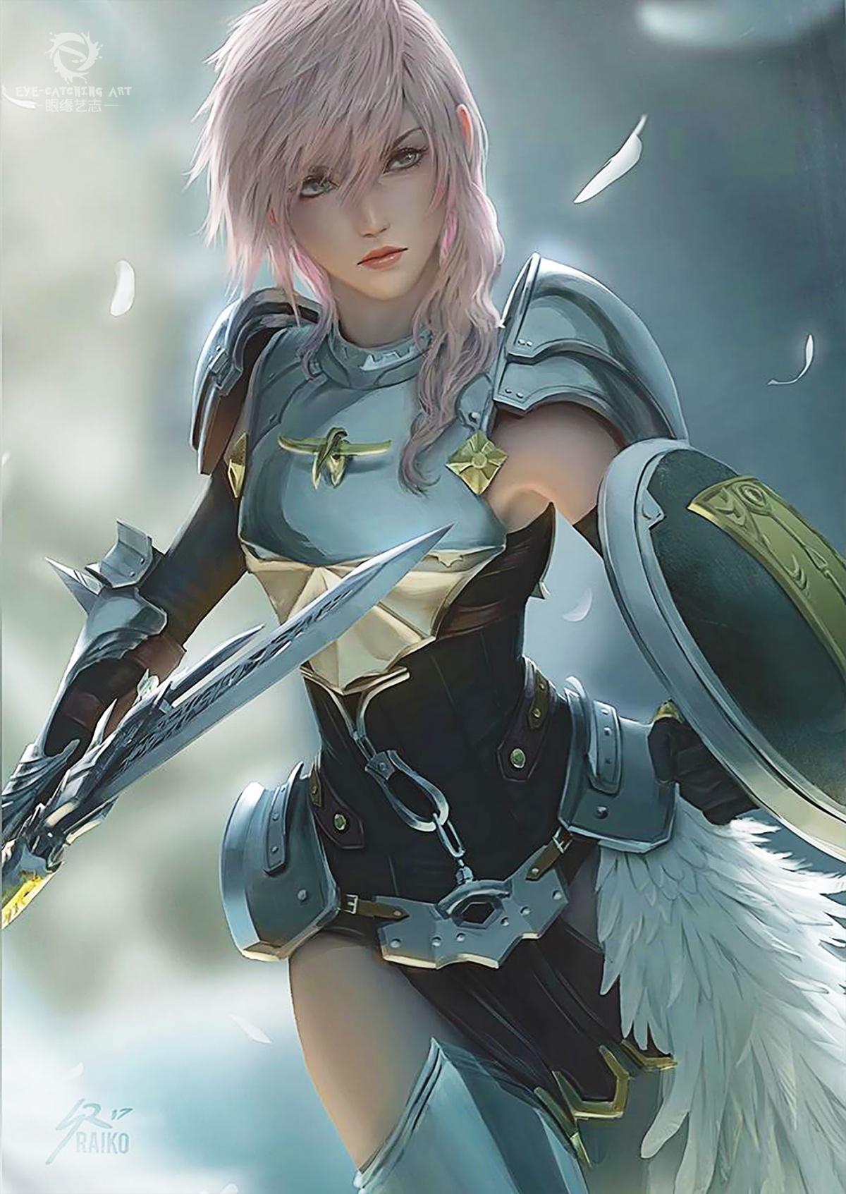 游戏中那些不爱红装的女战士