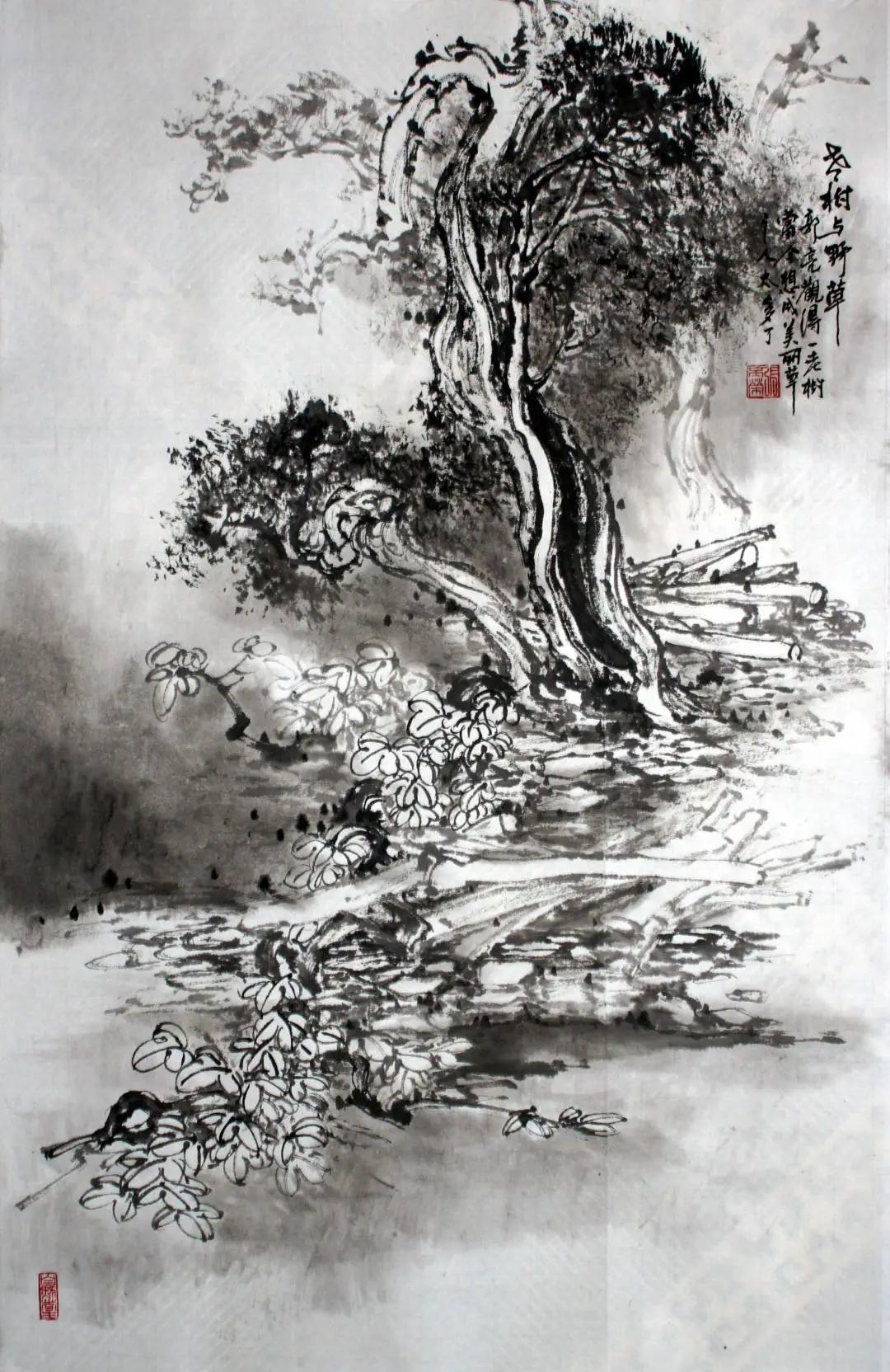 笔歌墨舞终不悔书痴画狂张丕荣