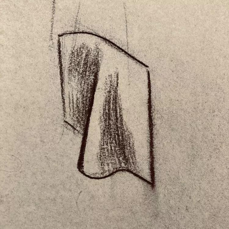 画中布褶中的美_达芬奇