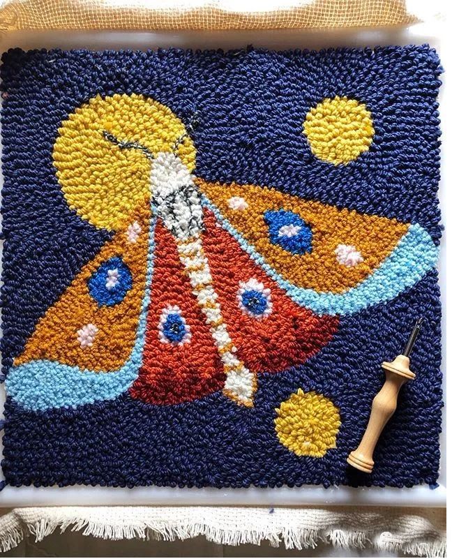 一根戳戳绣的针搞定所有刺绣小白俄罗斯戳戳绣附视频教程