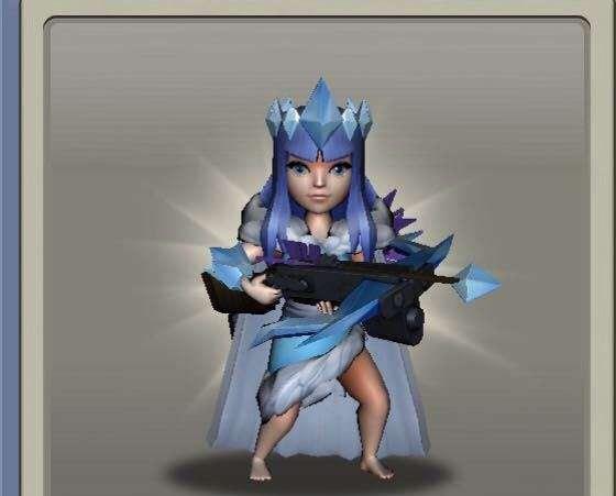 部落冲突冰雪女王皮肤还能买coc设计师坦言价格比月卡还低