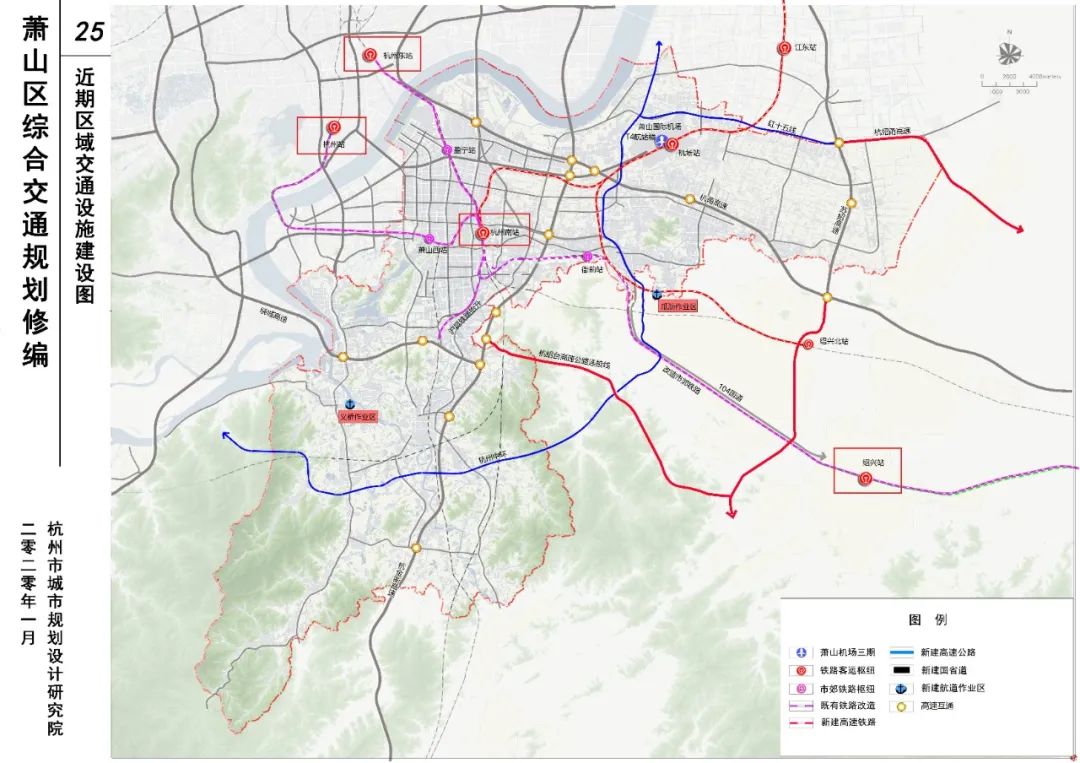 宁波至杭州的城际铁路,规划线路来了!还有地铁也传来新动静