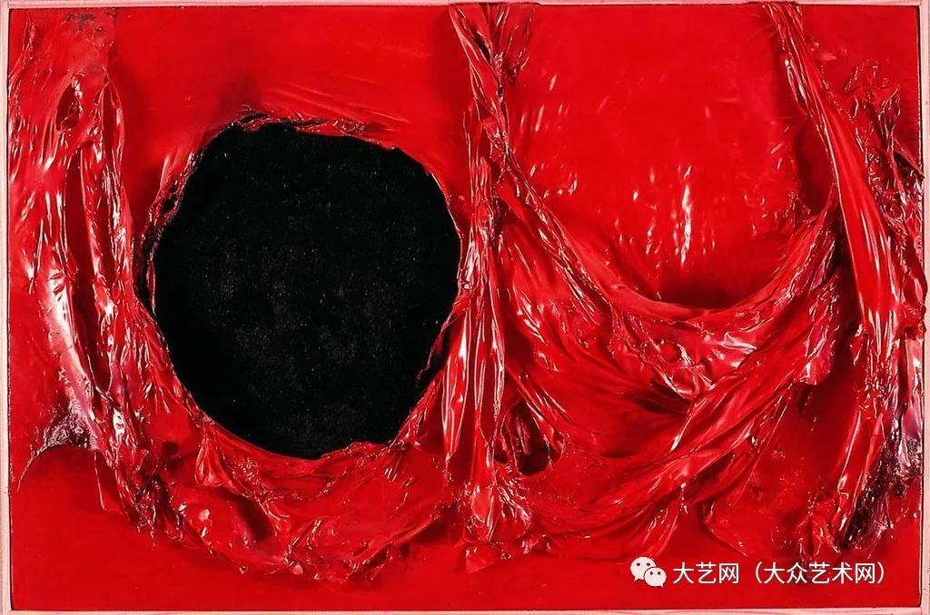【人物】意大利视觉艺术家阿尔贝托 · 布里(alberto burri)综合材料