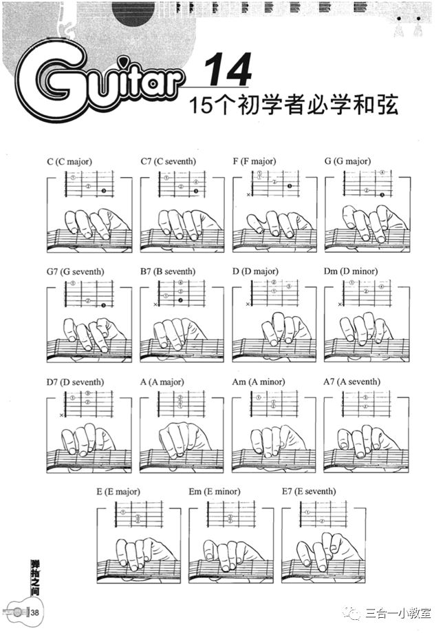 音乐刊75g弦挑战22和弦入门