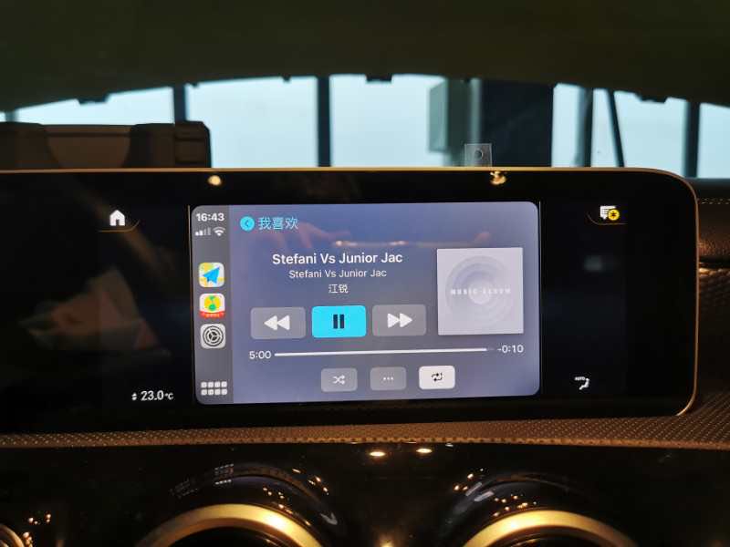 1920款奔驰a180la200l激活原厂carplay功能