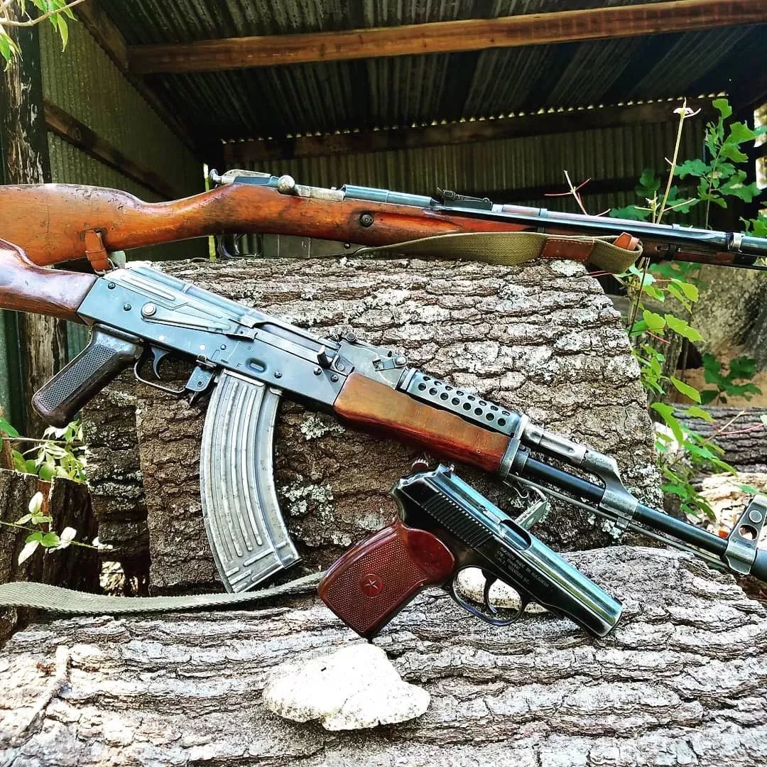 中式水连珠国外枪械玩家收藏的53式步骑枪图集