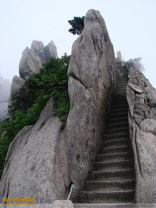 黄山最险的地方图片