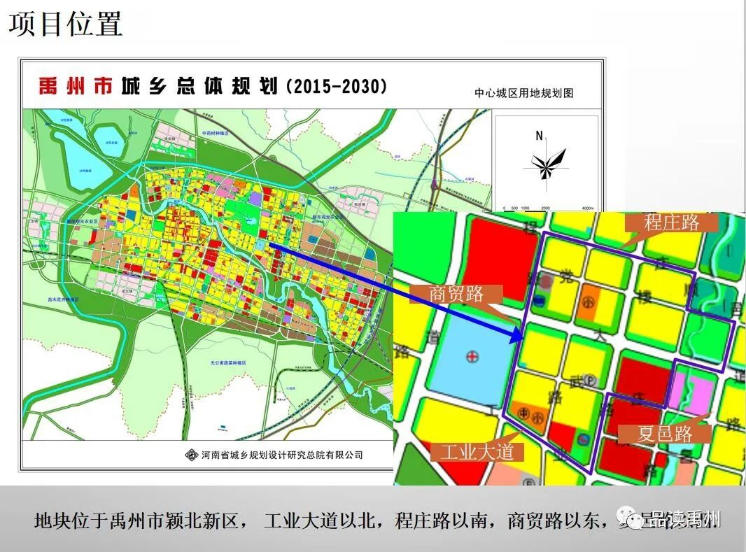 禹州颍北新区规划图片