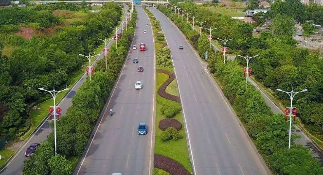 十年城南北十年望江东衡州大道珠晖区的发展大动脉