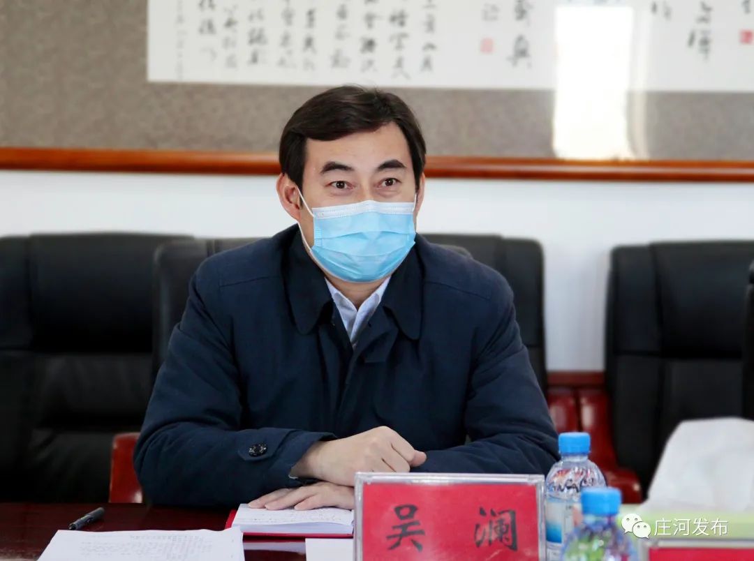 大连市委常委,政法委书记于德泉来庄调研政法工作