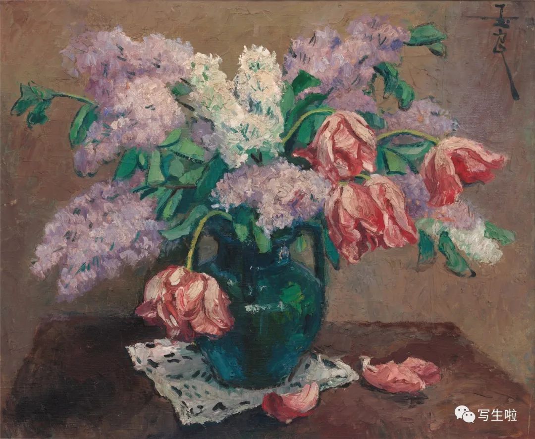 写生啦大气沉稳之风丨潘玉良作品附精彩局部