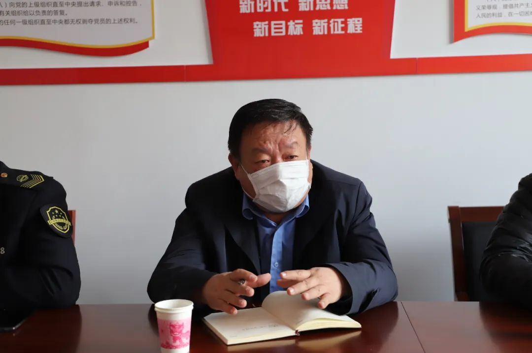 【工作督导】区市场监管局局长孟宪德到万德街道督导工作