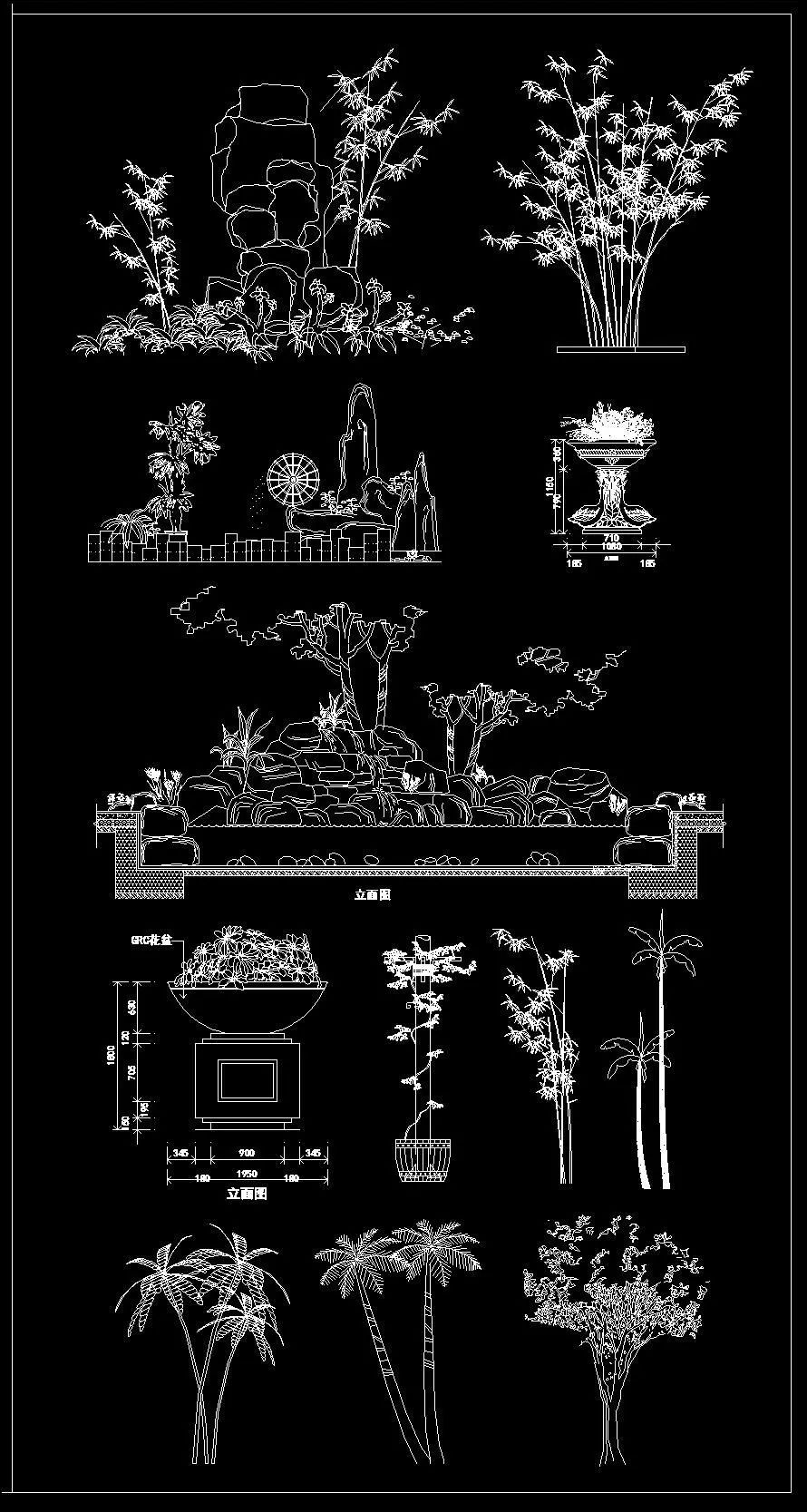 cad草坪填充图案图片