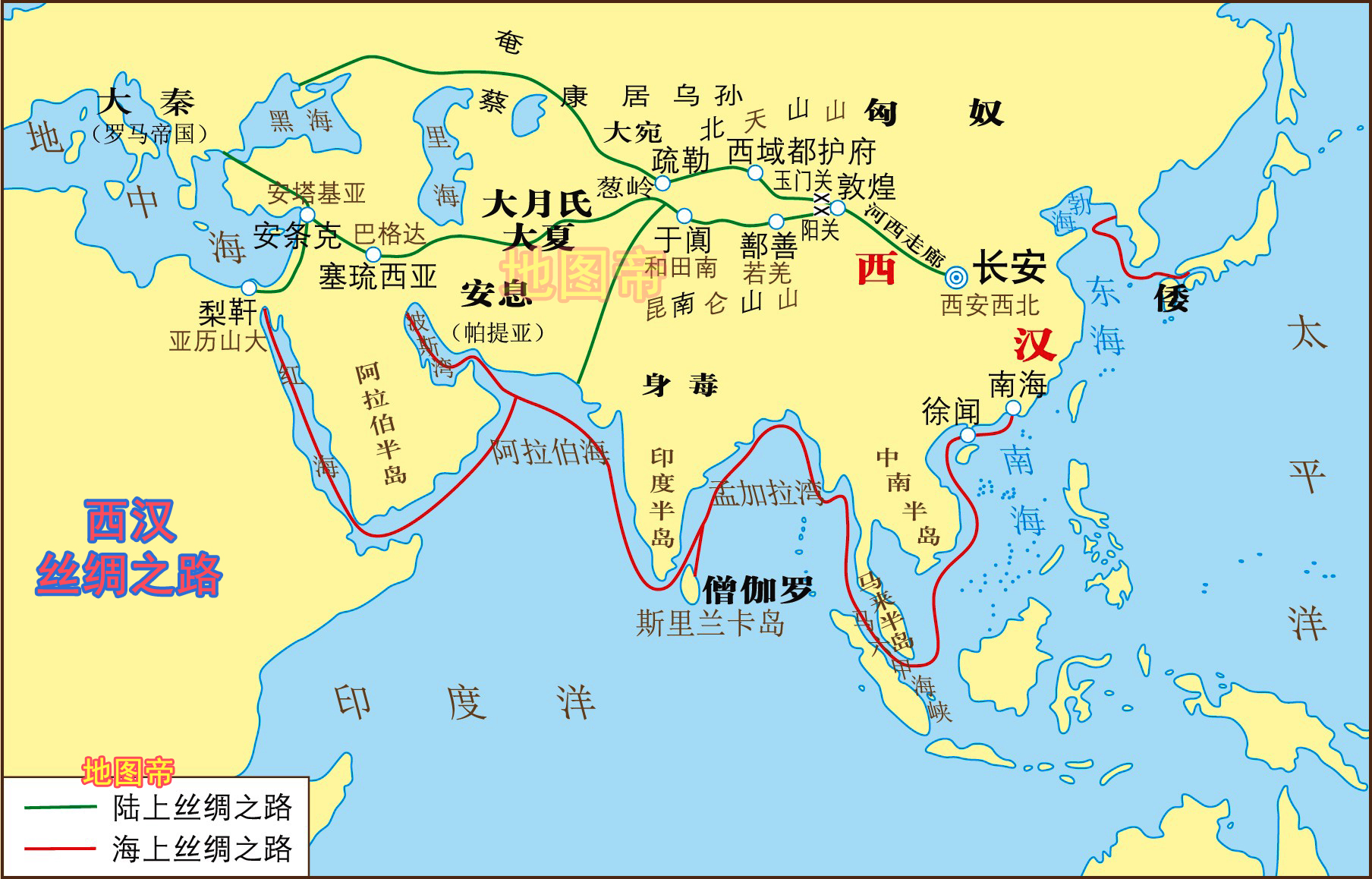 古代大宛国,有什么地理优势,敢叫板汉朝?