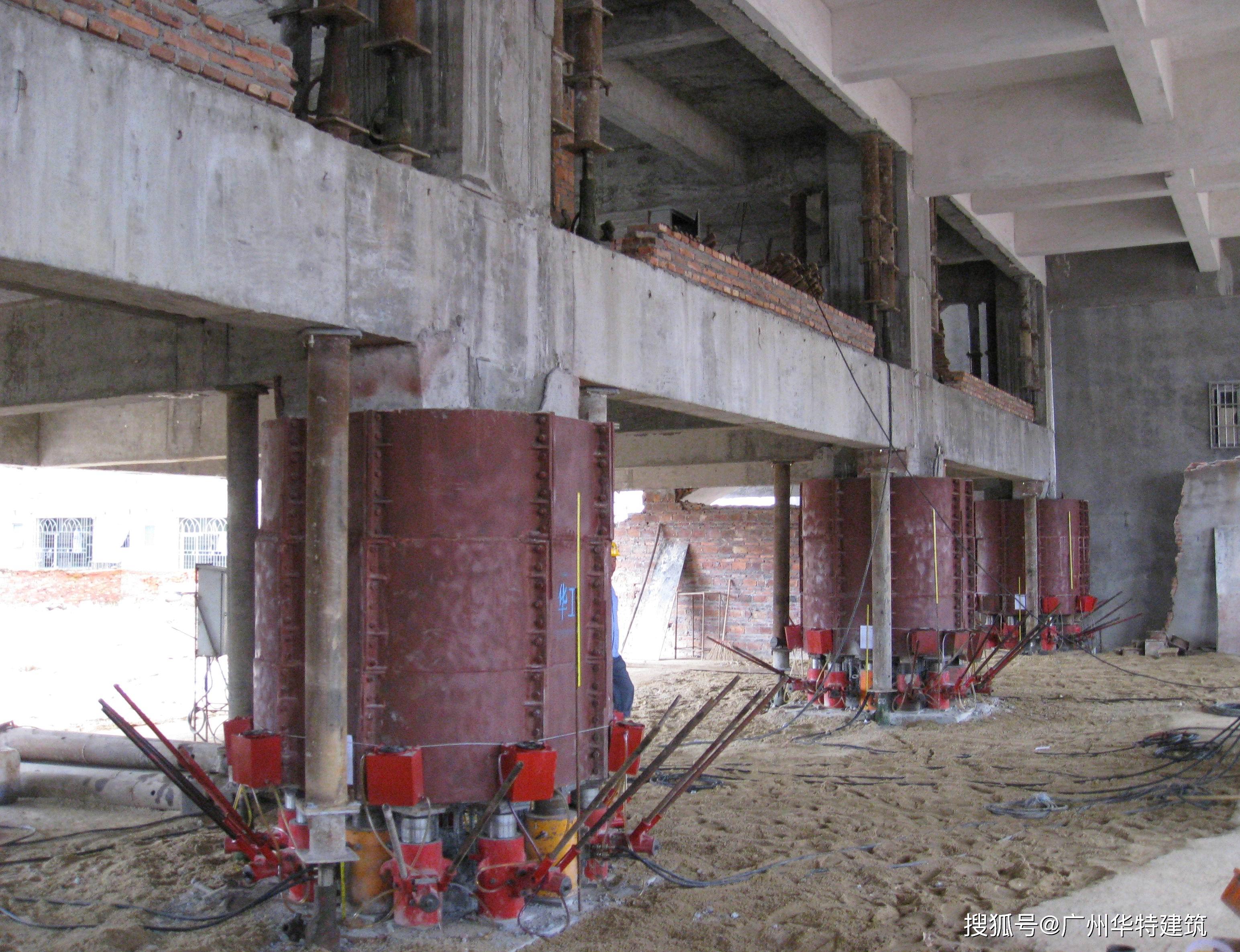 博罗某酒店大楼加固纠偏