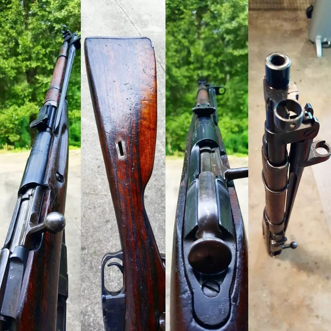 中式水连珠国外枪械玩家收藏的53式步骑枪图集