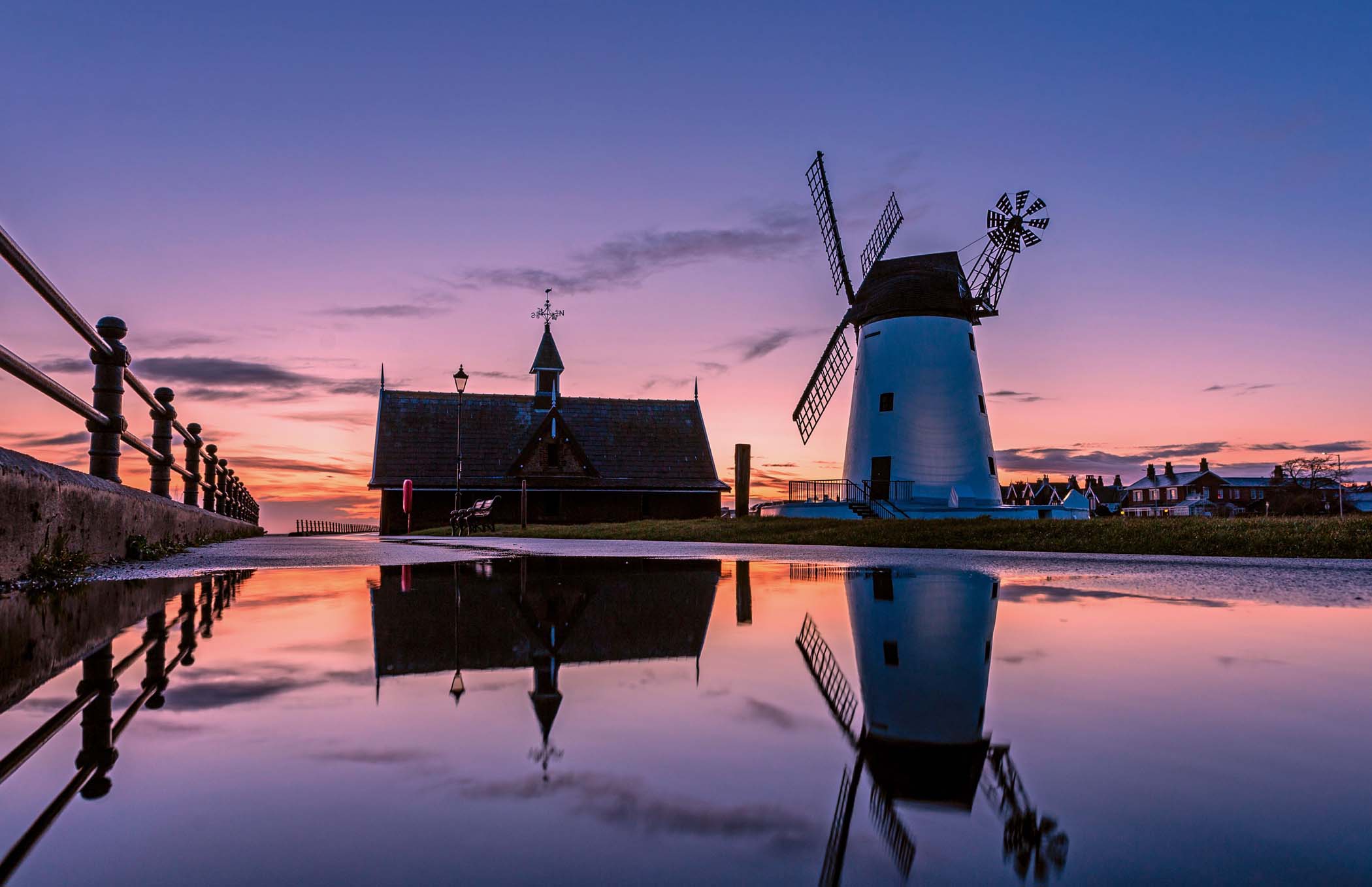 英国兰开夏郡风光 日出日落美如仙境