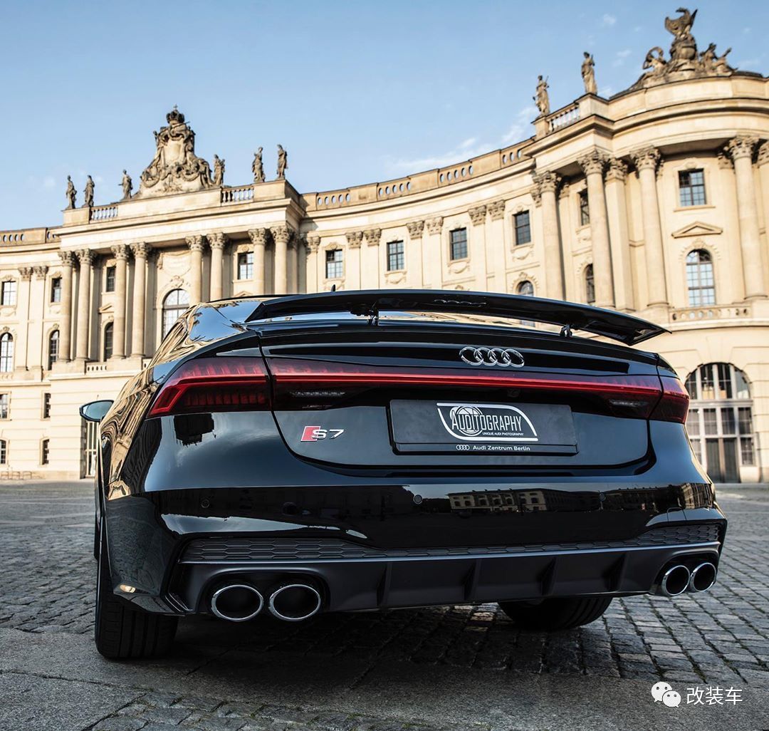 最美奥迪轿跑避震器老板的全新a7c8姿态改装