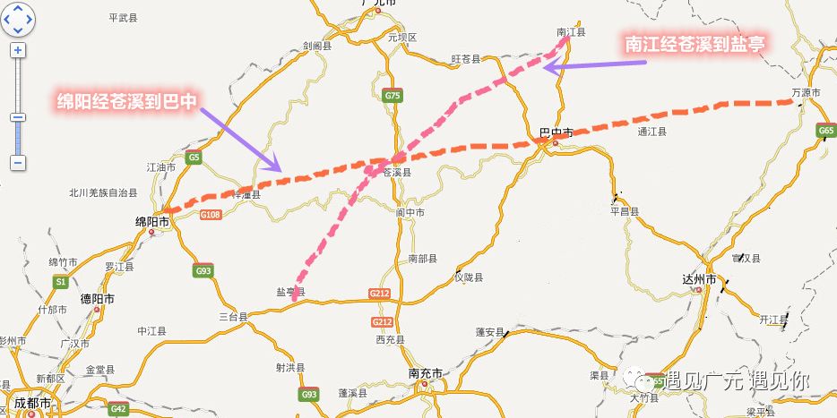剑黎高速线路图图片