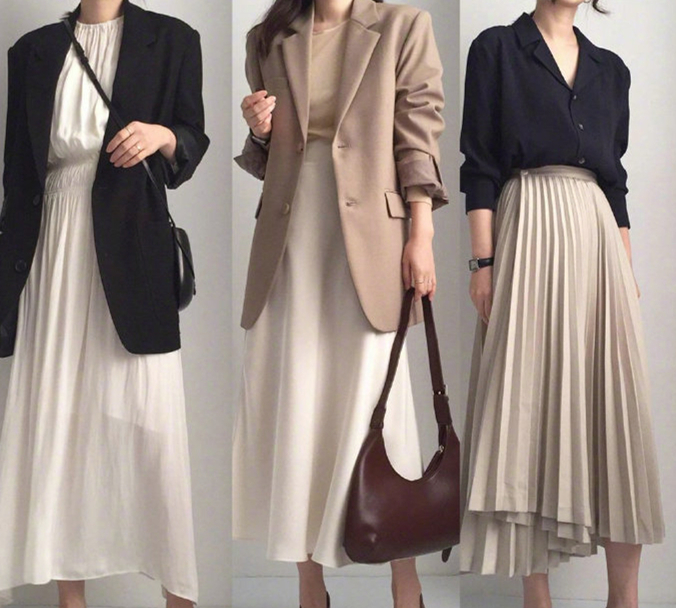 原创简约通勤装,带你一起探索时尚的"奥秘",你学会了吗?