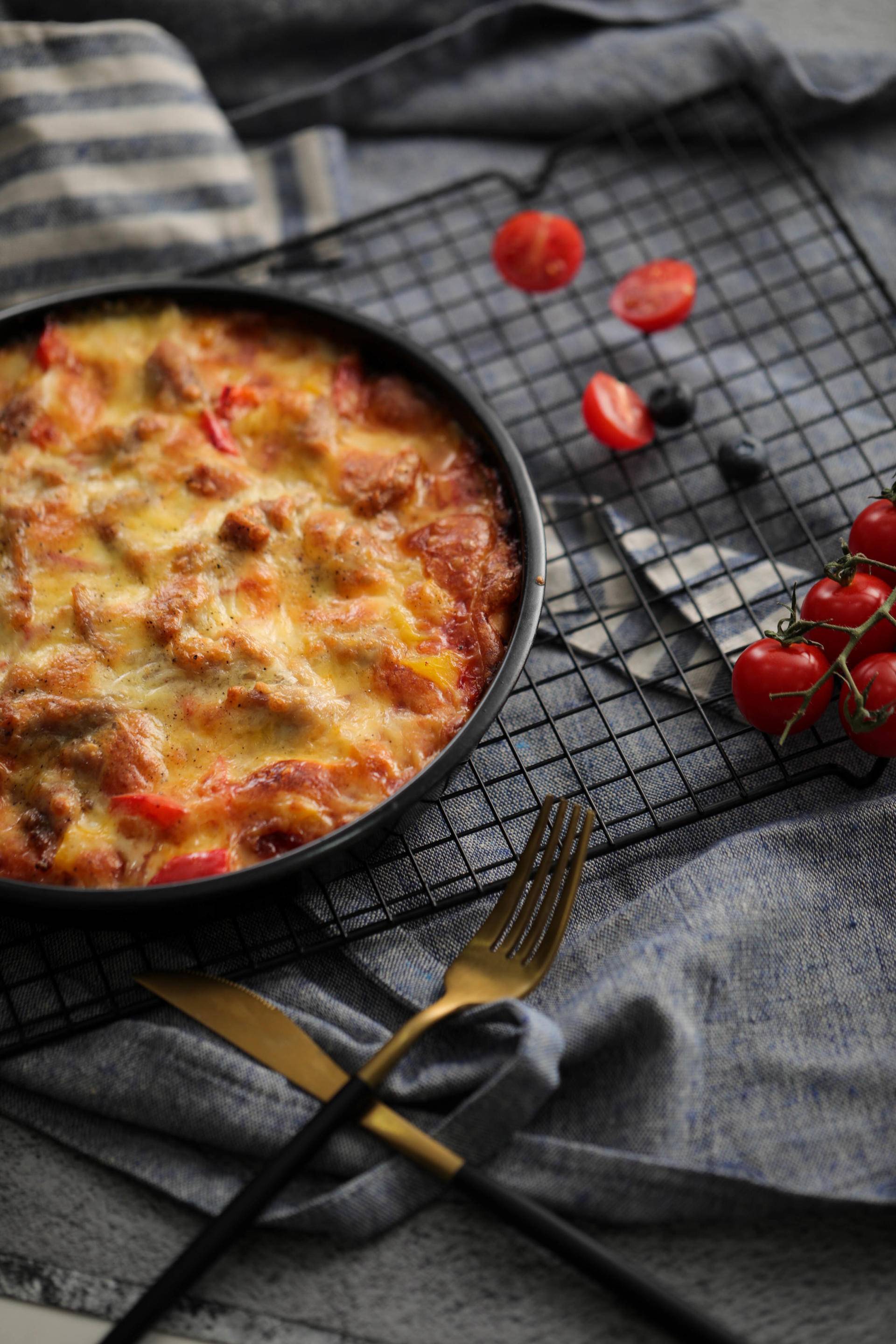 自己做的披萨不好吃教你实用蒸烤箱披萨做法宅家一起分享