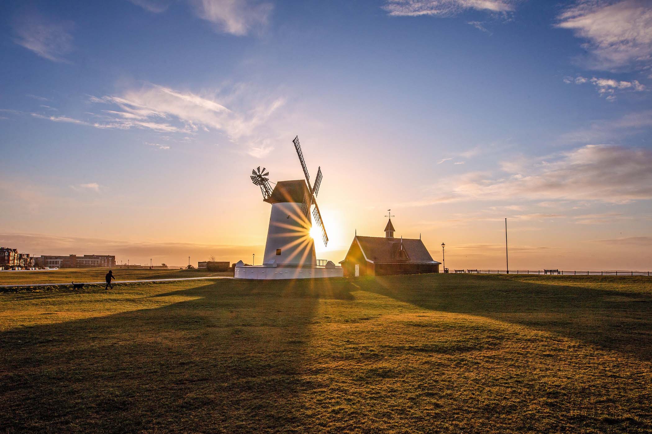 英国兰开夏郡风光 日出日落美如仙境