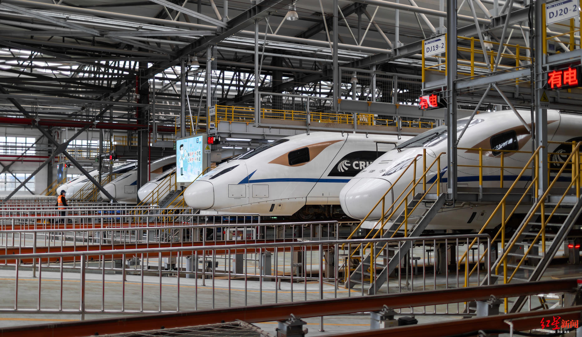 成都动车段开启最大规模春季整修137组动车静待暑运满血复活
