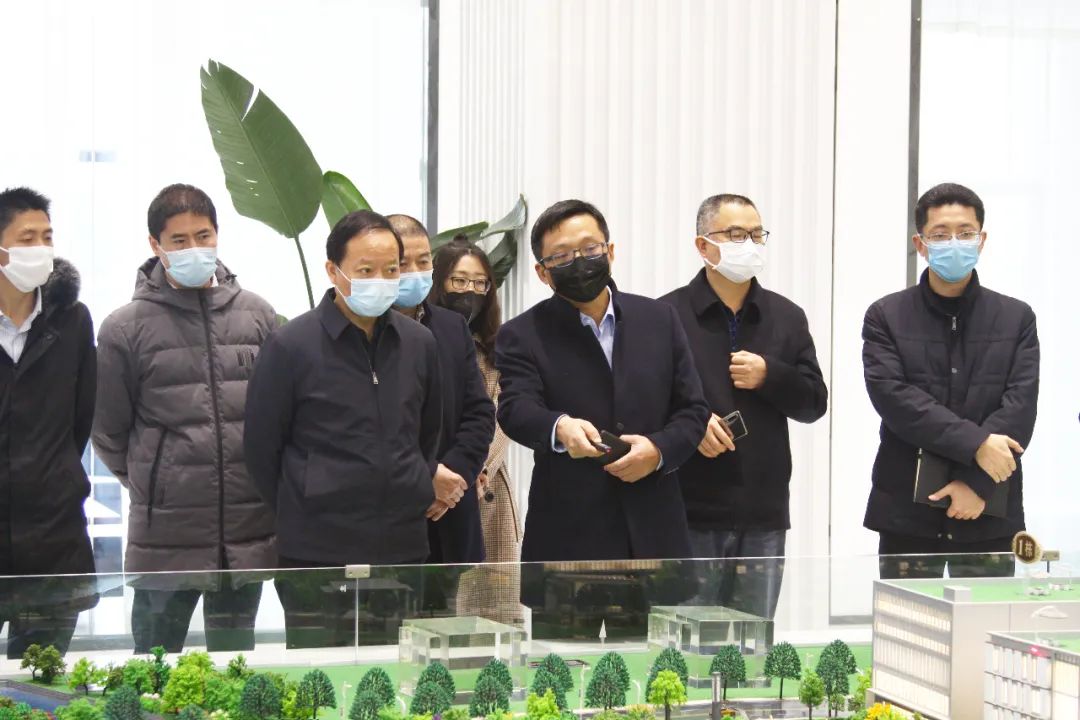 曹金海到宝月湖科创社区调研