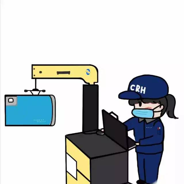 女子突击队员——李涵悦这是她第一次经历春运这是