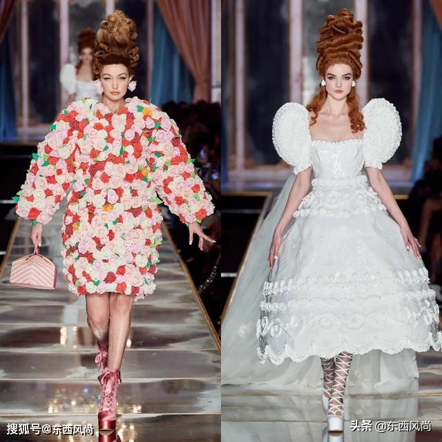 18世纪奢华浪漫的洛可可风公主女装系列