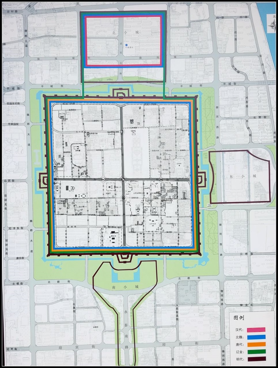 行走山西四大同古城城墙之1大同西门