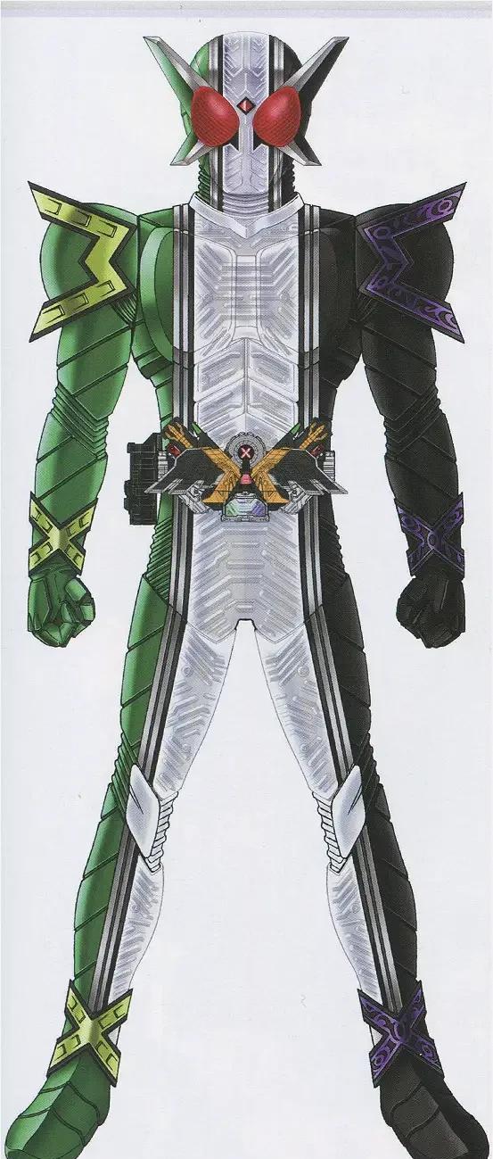 平成新十年:假面骑士w所有骑士设计画稿!